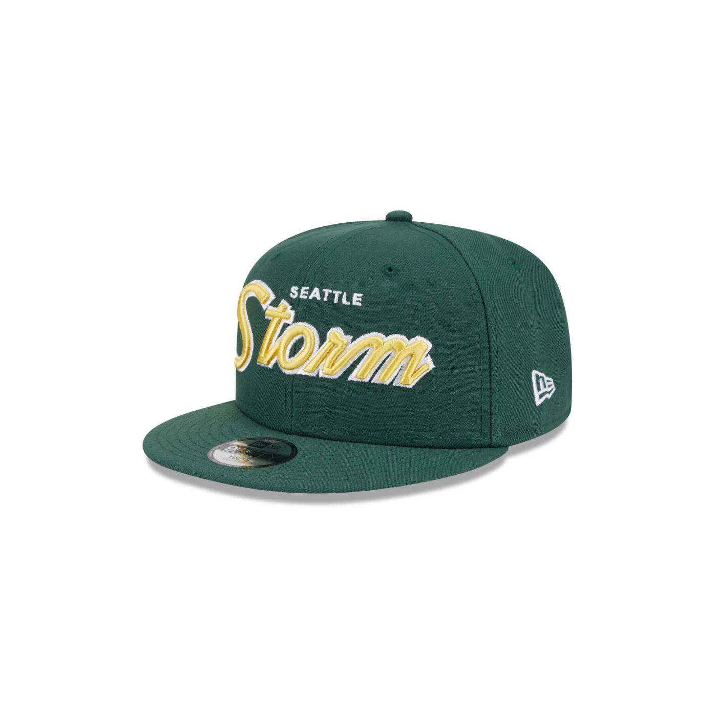 New Era Youth Storm Script Green 950