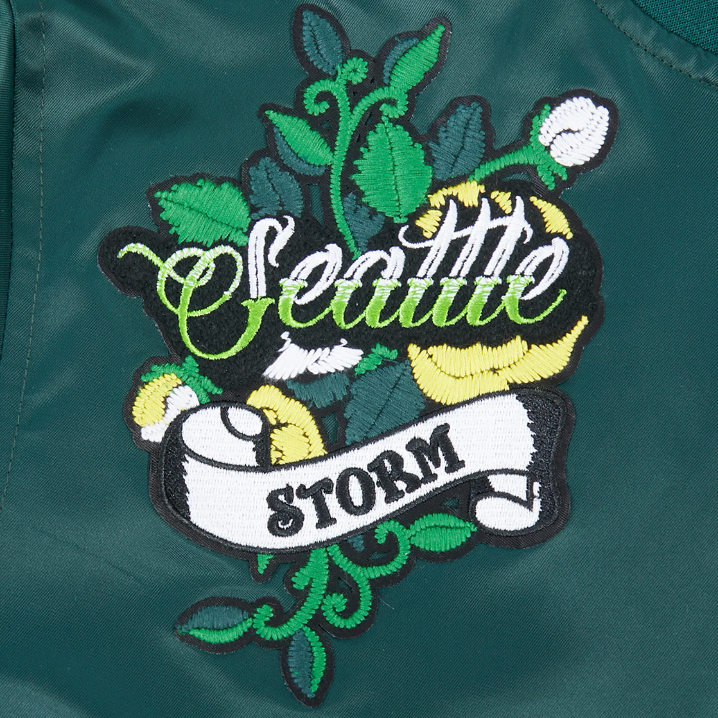 Pro Standard Womens Ink and Bloom Satin Jacket - Image 6
