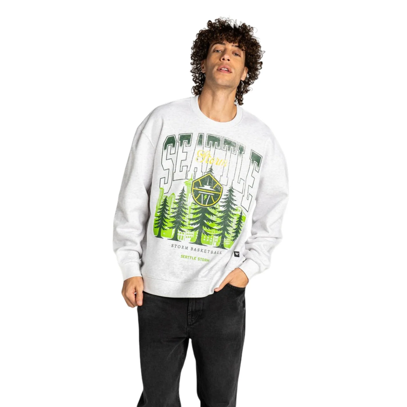 Wild Collective Trees Seattle Storm Crewneck - Image 2